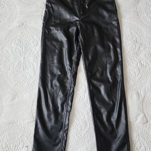 Divided Black Skinny Pants